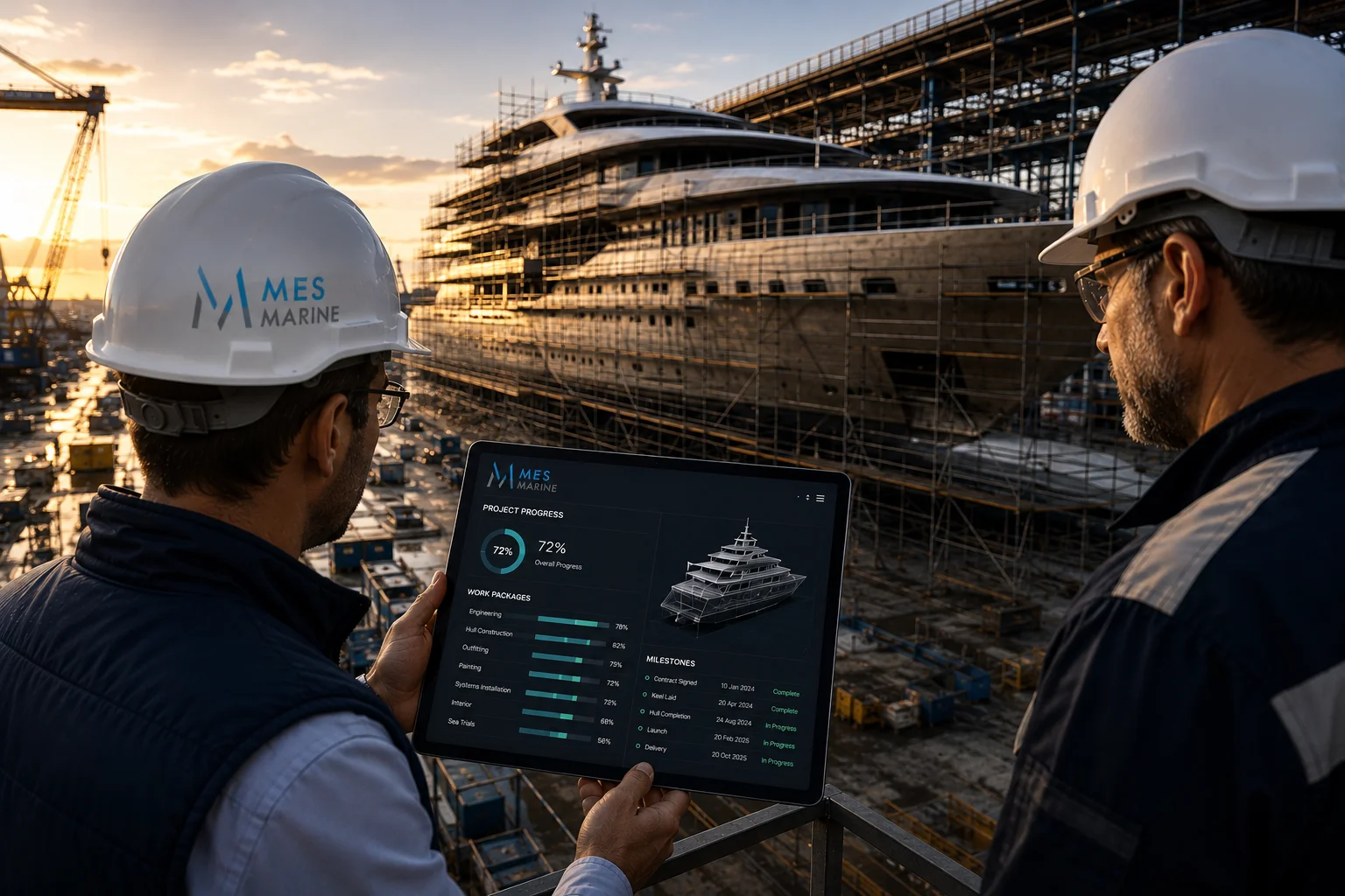 Yacht new build project management and owner representative